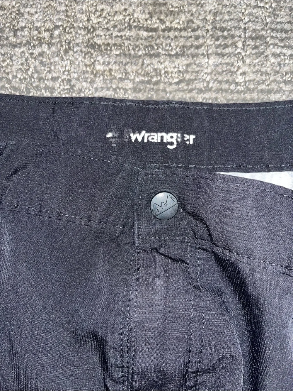Wrangler Black Men's Cargo‎ Shorts - Classic Utility Style